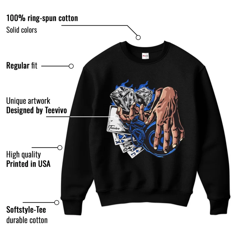 TeeVivo Sweatshirt Match Air Jordan 11 Retro Low Space Jam Gambling – Air Jordan 11 Sweatshirt, AJ11 Sweatshirt