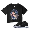 TeeVivo Crop Top Match Air Jordan 11 Retro Low Space Jam God Daaamn – Air Jordan 11 Crop Top, AJ11 Crop Top