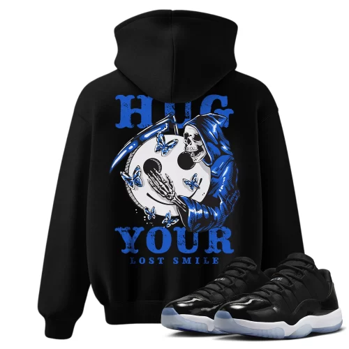 TeeVivo Hoodie Match Air Jordan 11 Retro Low Space Jam Hug your lost smile – Air Jordan 11 Hoodie, AJ11 Hoodie