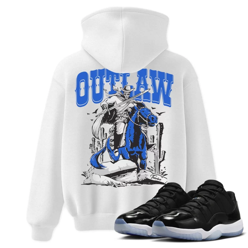 TeeVivo Hoodie Match Air Jordan 11 Retro Low Space Jam Outlaw – Air Jordan 11 Hoodie, AJ11 Hoodie