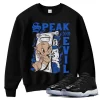 TeeVivo Sweatshirt Match Air Jordan 11 Retro Low Space Jam Speak no evil – Air Jordan 11 Sweatshirt, AJ11 Sweatshirt