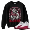 TeeVivo Sweatshirt Match Air Jordan 12 Retro Cherry Awake – Air Jordan 12 Sweatshirt, AJ12 Sweatshirt