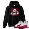 TeeVivo Hoodie Match Air Jordan 12 Retro Cherry Blessed – Air Jordan 12 Hoodie, AJ12 Hoodie