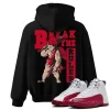 TeeVivo Hoodie Match Air Jordan 12 Retro Cherry Break the rules – Air Jordan 12 Hoodie, AJ12 Hoodie