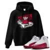 TeeVivo Hoodie Match Air Jordan 12 Retro Cherry Heaven vibes – Air Jordan 12 Hoodie, AJ12 Hoodie