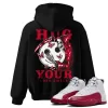 TeeVivo Hoodie Match Air Jordan 12 Retro Cherry Hug your lost smile – Air Jordan 12 Hoodie, AJ12 Hoodie