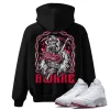 TeeVivo Hoodie Match Air Jordan 13 Retro Wolf Grey Awake – Air Jordan 13 Hoodie, AJ13 Hoodie