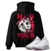 TeeVivo Hoodie Match Air Jordan 13 Retro Wolf Grey Hug your lost smile – Air Jordan 13 Hoodie, AJ13 Hoodie