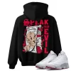 TeeVivo Hoodie Match Air Jordan 13 Retro Wolf Grey Speak no evil – Air Jordan 13 Hoodie, AJ13 Hoodie
