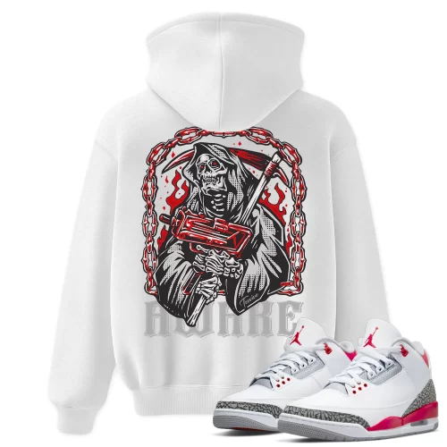 TeeVivo Hoodie Match Air Jordan 3 Retro Fire Red Awake – Air Jordan 3 Hoodie, AJ3 Hoodie