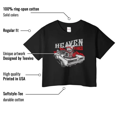 TeeVivo Crop Top Match Air Jordan 3 Retro Fire Red Heaven vibes – Air Jordan 3 Crop Top, AJ3 Crop Top