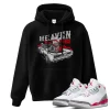 TeeVivo Hoodie Match Air Jordan 3 Retro Fire Red Heaven vibes – Air Jordan 3 Hoodie, AJ3 Hoodie