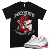 TeeVivo T-Shirt Match Air Jordan 3 Retro Fire Red Money change people – Air Jordan 3 Shirt, AJ3 Shirt