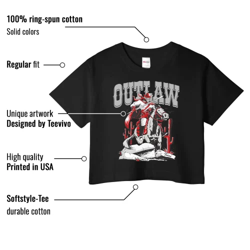 TeeVivo Crop Top Match Air Jordan 3 Retro Fire Red Outlaw – Air Jordan 3 Crop Top, AJ3 Crop Top