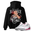 TeeVivo Hoodie Match Air Jordan 3 Retro Fire Red Trust no one – Air Jordan 3 Hoodie, AJ3 Hoodie