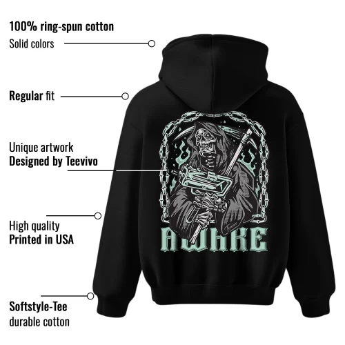 TeeVivo Hoodie Match Air Jordan 3 Retro Green Glow Awake – Air Jordan 3 Hoodie, AJ3 Hoodie
