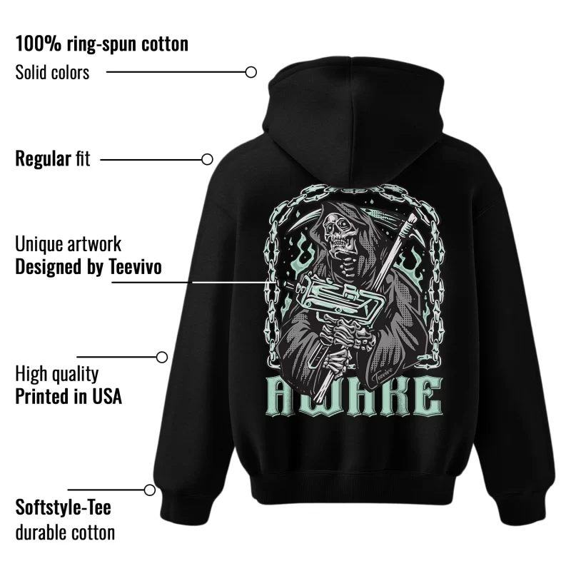 TeeVivo Hoodie Match Air Jordan 3 Retro Green Glow Awake – Air Jordan 3 Hoodie, AJ3 Hoodie