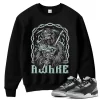 TeeVivo Sweatshirt Match Air Jordan 3 Retro Green Glow Awake – Air Jordan 3 Sweatshirt, AJ3 Sweatshirt