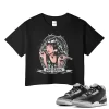 TeeVivo Crop Top Match Air Jordan 3 Retro Green Glow God Daaamn – Air Jordan 3 Crop Top, AJ3 Crop Top