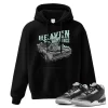 TeeVivo Hoodie Match Air Jordan 3 Retro Green Glow Heaven vibes – Air Jordan 3 Hoodie, AJ3 Hoodie