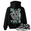 TeeVivo Hoodie Match Air Jordan 3 Retro Green Glow Hug your lost smile – Air Jordan 3 Hoodie, AJ3 Hoodie