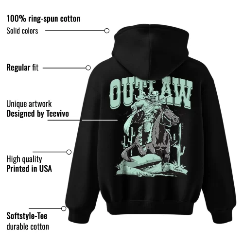 TeeVivo Hoodie Match Air Jordan 3 Retro Green Glow Outlaw – Air Jordan 3 Hoodie, AJ3 Hoodie