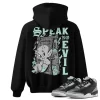 TeeVivo Hoodie Match Air Jordan 3 Retro Green Glow Speak no evil – Air Jordan 3 Hoodie, AJ3 Hoodie