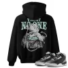 TeeVivo Hoodie Match Air Jordan 3 Retro Green Glow Trust no one – Air Jordan 3 Hoodie, AJ3 Hoodie