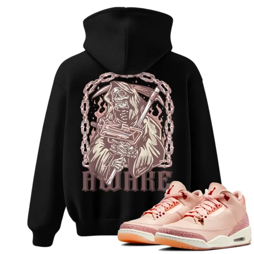 TeeVivo Hoodie Match Air Jordan 3 Retro Valentines Day Treat Yourself Awake – Air Jordan 3 Hoodie, AJ3 Hoodie