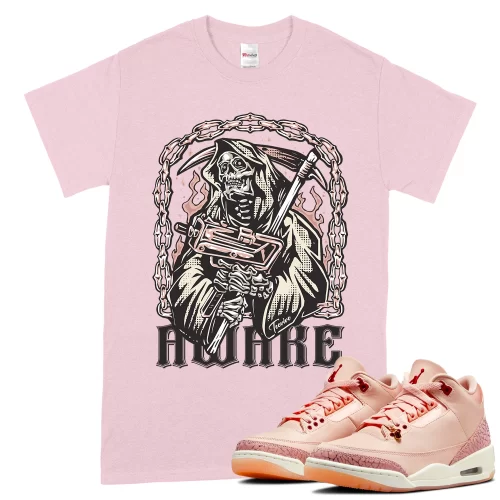 TeeVivo T-Shirt Match Air Jordan 3 Retro Valentines Day Treat Yourself Awake – Air Jordan 3 Shirt, AJ3 Shirt