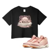 TeeVivo Crop Top Match Air Jordan 3 Retro Valentines Day Treat Yourself Blessed – Air Jordan 3 Crop Top, AJ3 Crop Top