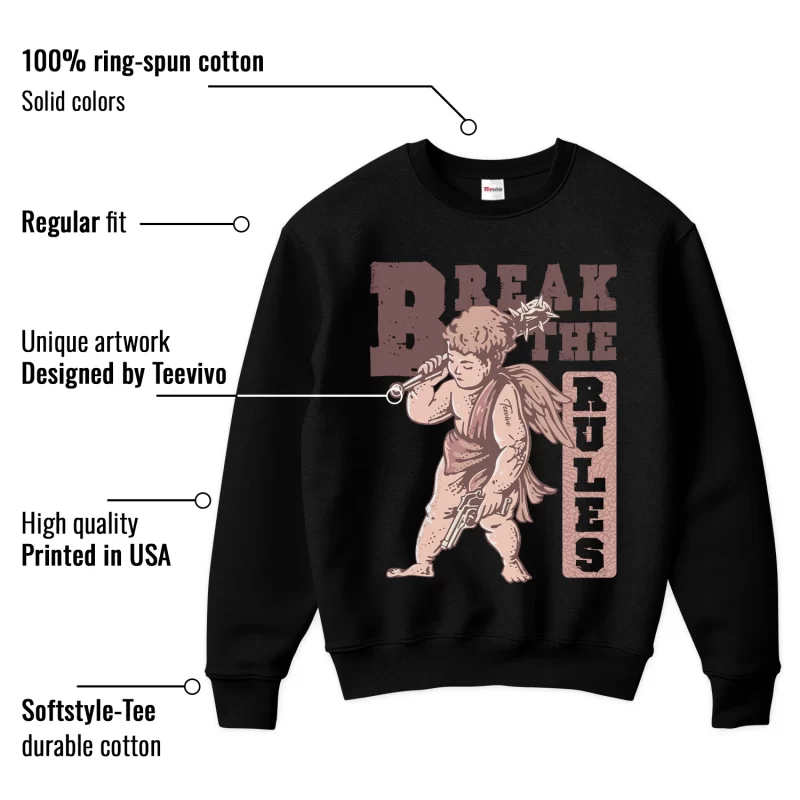 TeeVivo Sweatshirt Match Air Jordan 3 Retro Valentines Day Treat Yourself Break the rules – Air Jordan 3 Sweatshirt, AJ3 Sweatshirt