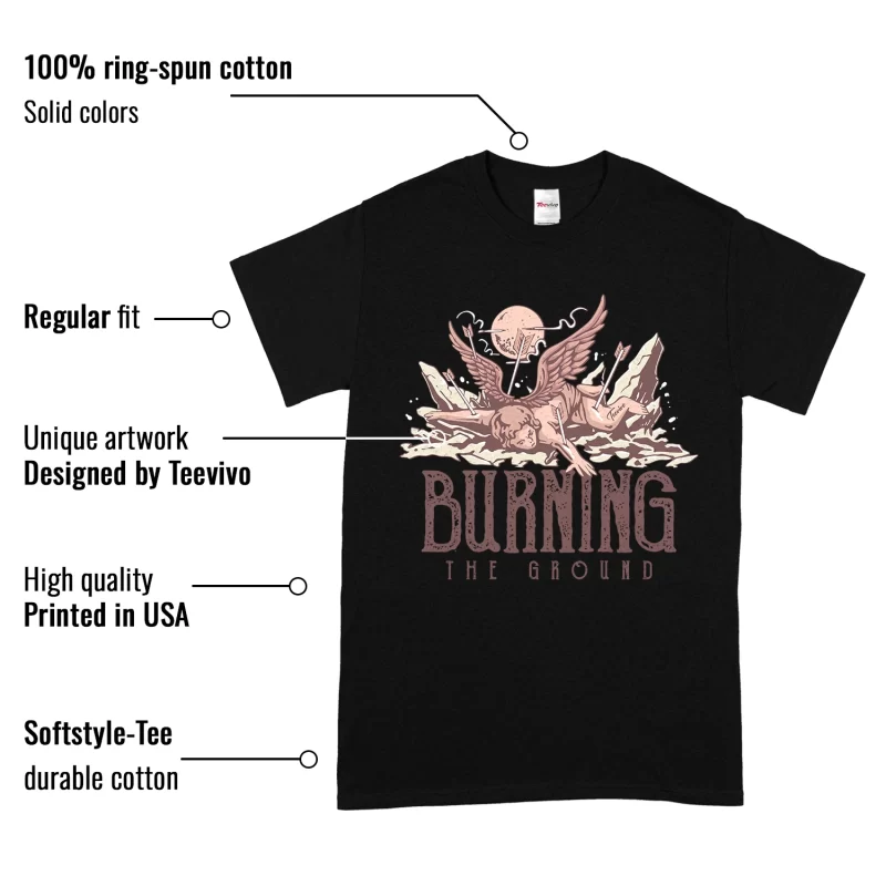 TeeVivo T-Shirt Match Air Jordan 3 Retro Valentines Day Treat Yourself Burning the ground – Air Jordan 3 Shirt, AJ3 Shirt