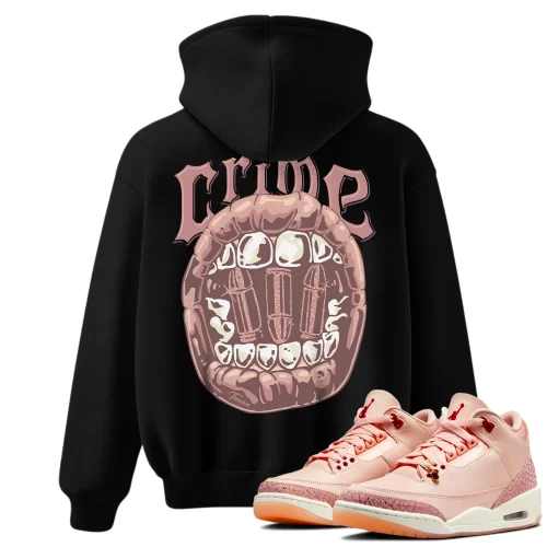 TeeVivo Hoodie Match Air Jordan 3 Retro Valentines Day Treat Yourself Crime – Air Jordan 3 Hoodie, AJ3 Hoodie