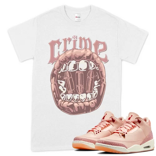 TeeVivo T-Shirt Match Air Jordan 3 Retro Valentines Day Treat Yourself Crime – Air Jordan 3 Shirt, AJ3 Shirt