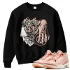 TeeVivo Sweatshirt Match Air Jordan 3 Retro Valentines Day Treat Yourself Gambling – Air Jordan 3 Sweatshirt, AJ3 Sweatshirt