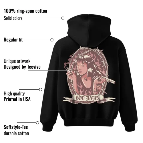 TeeVivo Hoodie Match Air Jordan 3 Retro Valentines Day Treat Yourself God Daaamn – Air Jordan 3 Hoodie, AJ3 Hoodie