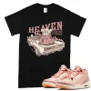 TeeVivo T-Shirt Match Air Jordan 3 Retro Valentines Day Treat Yourself Heaven vibes – Air Jordan 3 Shirt, AJ3 Shirt
