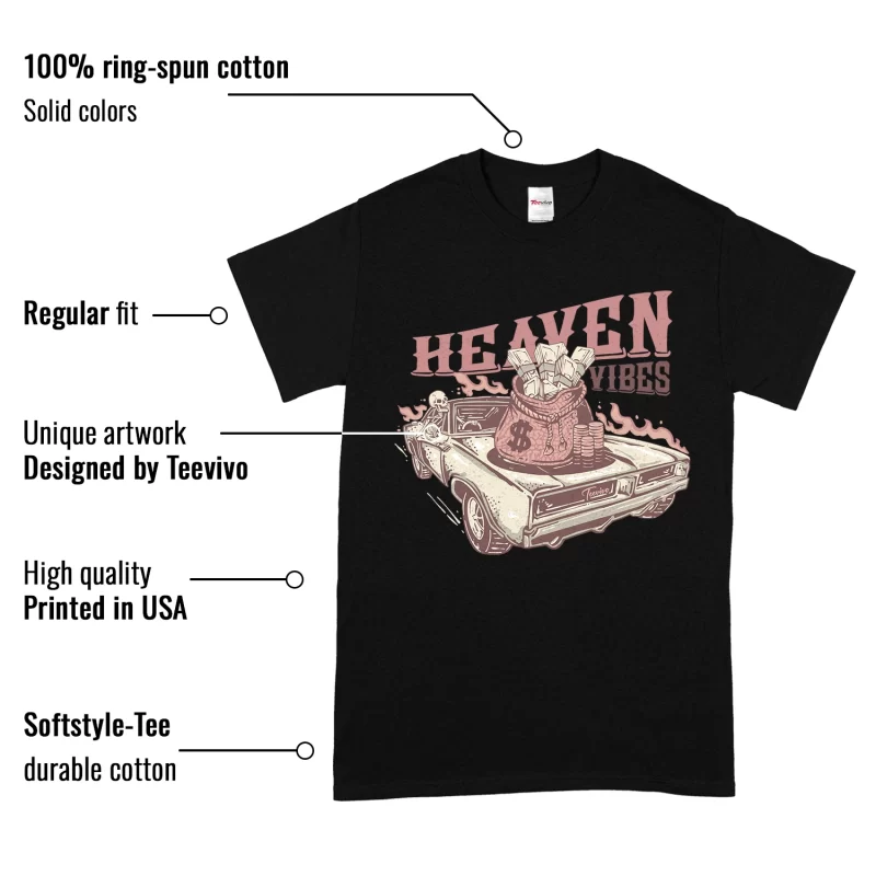 TeeVivo T-Shirt Match Air Jordan 3 Retro Valentines Day Treat Yourself Heaven vibes – Air Jordan 3 Shirt, AJ3 Shirt