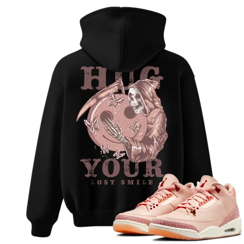 TeeVivo Hoodie Match Air Jordan 3 Retro Valentines Day Treat Yourself Hug your lost smile – Air Jordan 3 Hoodie, AJ3 Hoodie