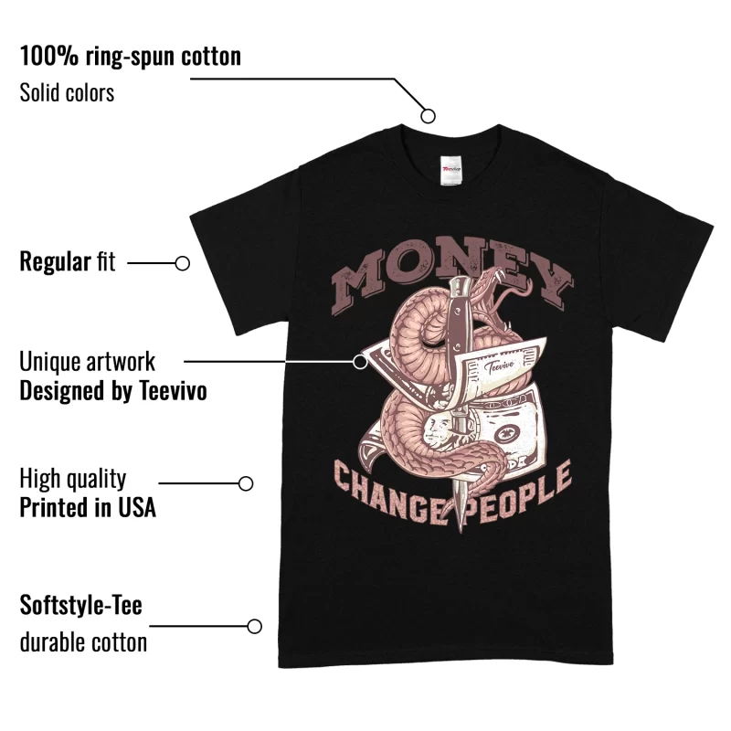 TeeVivo T-Shirt Match Air Jordan 3 Retro Valentines Day Treat Yourself Money change people – Air Jordan 3 Shirt, AJ3 Shirt