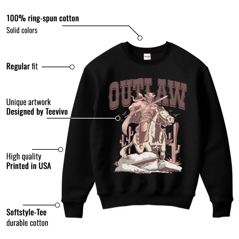 TeeVivo Sweatshirt Match Air Jordan 3 Retro Valentines Day Treat Yourself Outlaw – Air Jordan 3 Sweatshirt, AJ3 Sweatshirt