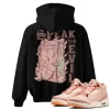 TeeVivo Hoodie Match Air Jordan 3 Retro Valentines Day Treat Yourself Speak no evil – Air Jordan 3 Hoodie, AJ3 Hoodie