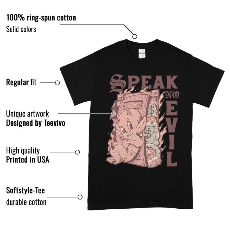 TeeVivo T-Shirt Match Air Jordan 3 Retro Valentines Day Treat Yourself Speak no evil – Air Jordan 3 Shirt, AJ3 Shirt