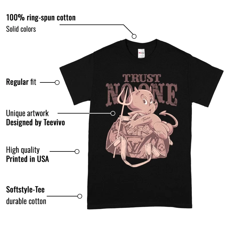 TeeVivo T-Shirt Match Air Jordan 3 Retro Valentines Day Treat Yourself Trust no one – Air Jordan 3 Shirt, AJ3 Shirt
