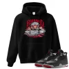 TeeVivo Hoodie Match Air Jordan 4 Retro Bred Reimagined Blessed – Air Jordan 4 Hoodie, AJ4 Hoodie