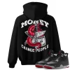 TeeVivo Hoodie Match Air Jordan 4 Retro Bred Reimagined Money change people – Air Jordan 4 Hoodie, AJ4 Hoodie