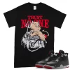 TeeVivo T-Shirt Match Air Jordan 4 Retro Bred Reimagined Trust no one – Air Jordan 4 Shirt, AJ4 Shirt
