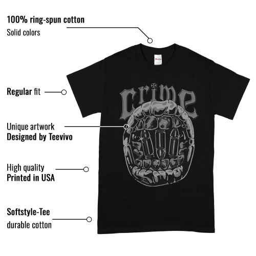 TeeVivo T-Shirt Match Air Jordan 4 Retro Fear Crime – Air Jordan 4 Shirt, AJ4 Shirt