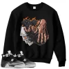 TeeVivo Sweatshirt Match Air Jordan 4 Retro Fear Gambling – Air Jordan 4 Sweatshirt, AJ4 Sweatshirt